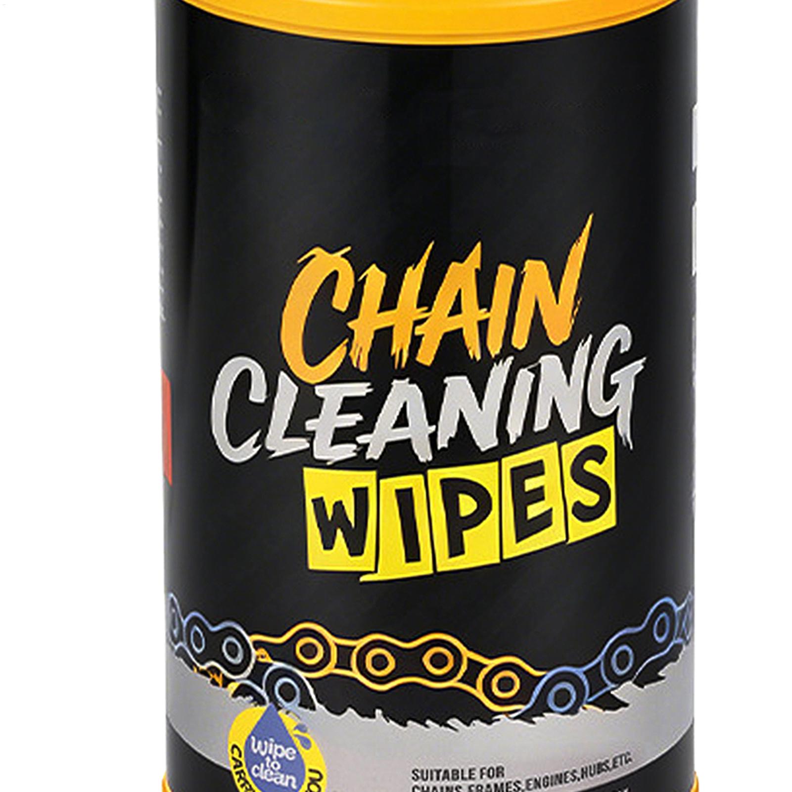 Bicycle Chain - チェーンクリーナー自転車 80 カウントポータブルグリース除去穏やかなチェーンクリーニングツールオートバイドライブトレインフリーホイール屋外用