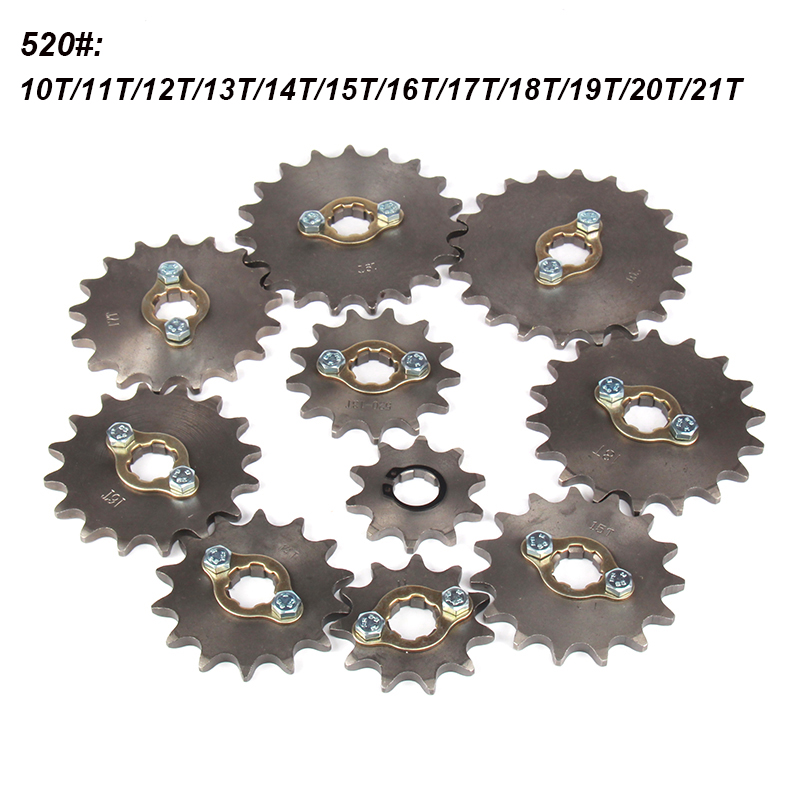 428 Chain - フロントエンジンチェーンスプロケット 520 # 10T 11T 12T