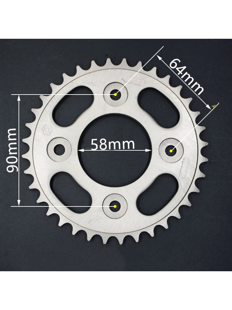 オートバイ用スプロケット 428-32T/34T/36T/3 - 428 Chain のレビューと価格