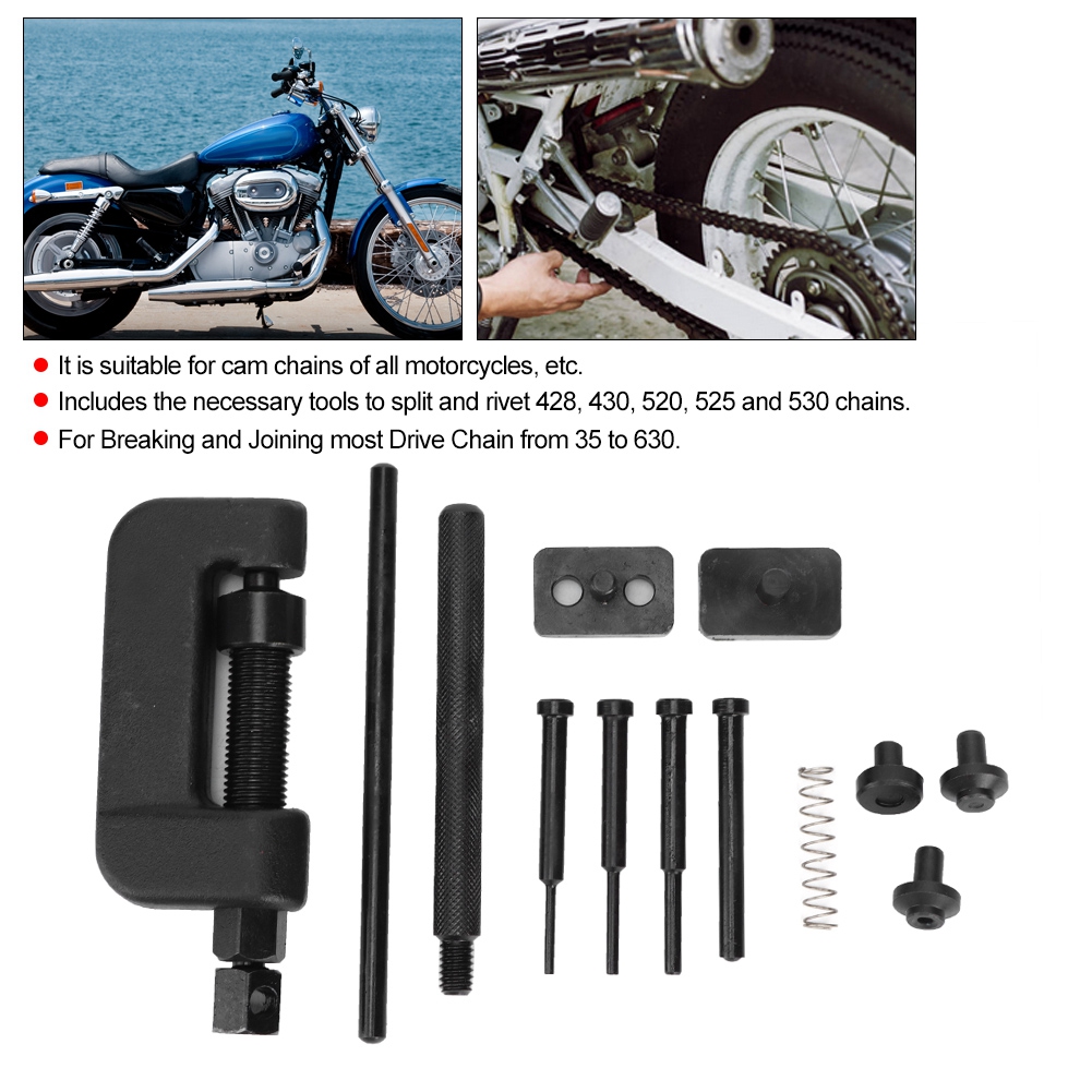 バイク用チェーンカッター、チェーン分割工具、リベット打ち工具 - Chain Breaker のレビューと価格
