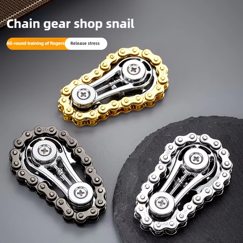 新しいスプロケットフライホイール指先ジャイロフィジェットスピ - Chain Sprocket Set のレビューと価格