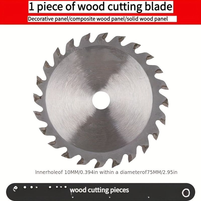 75mm研磨ディスク付き7ピースプロカット3インチ丸鋸刃セッ - Steel Chain のレビューと価格