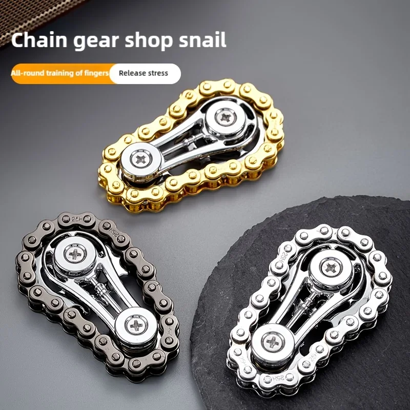 新しいスプロケットフライホイール指先ジャイロフィジェットスピ - Chain Sprocket Set のレビューと価格