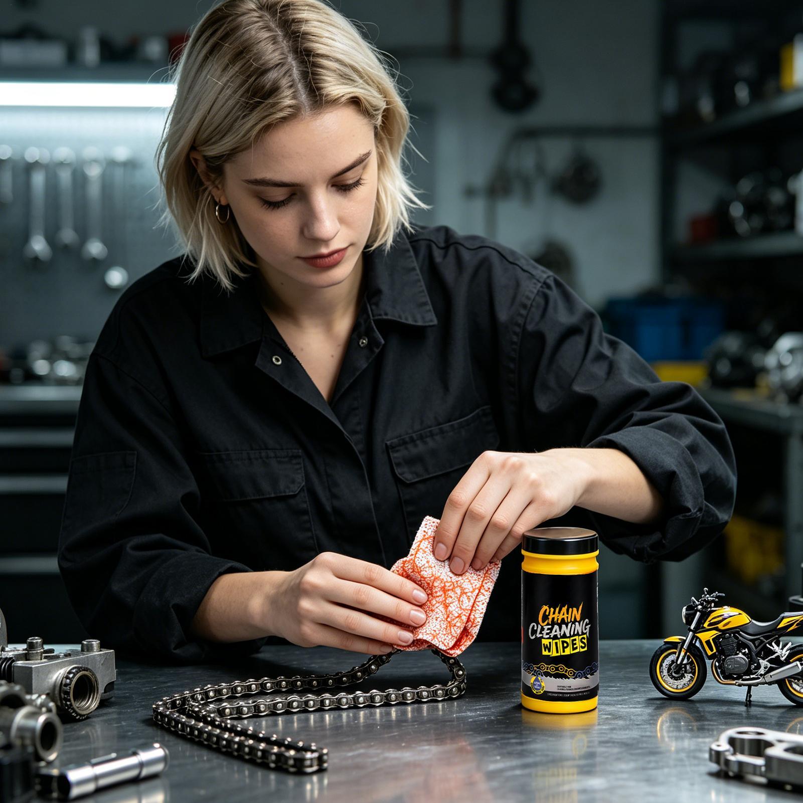 チェーンクリーナー自転車 80 カウントポータブルグリース除 - Bicycle Chain のレビューと価格