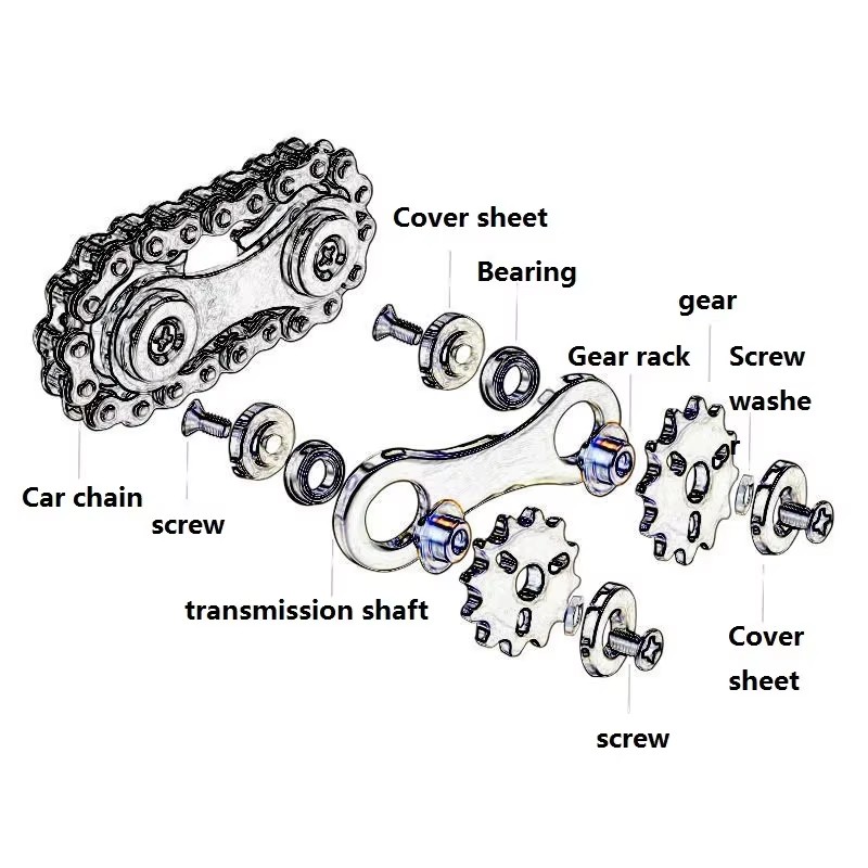 スプロケット フライホイール 指先ジャイロ フィジェットスピ - Chain Sprocket Set のレビューと価格