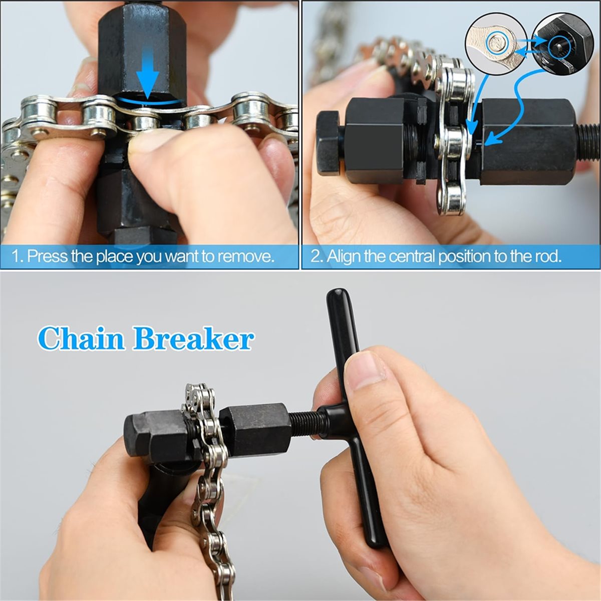 A61P バイクチェーンキット、6/7/8スピード多機能バイ - Chain Breaker のレビューと価格